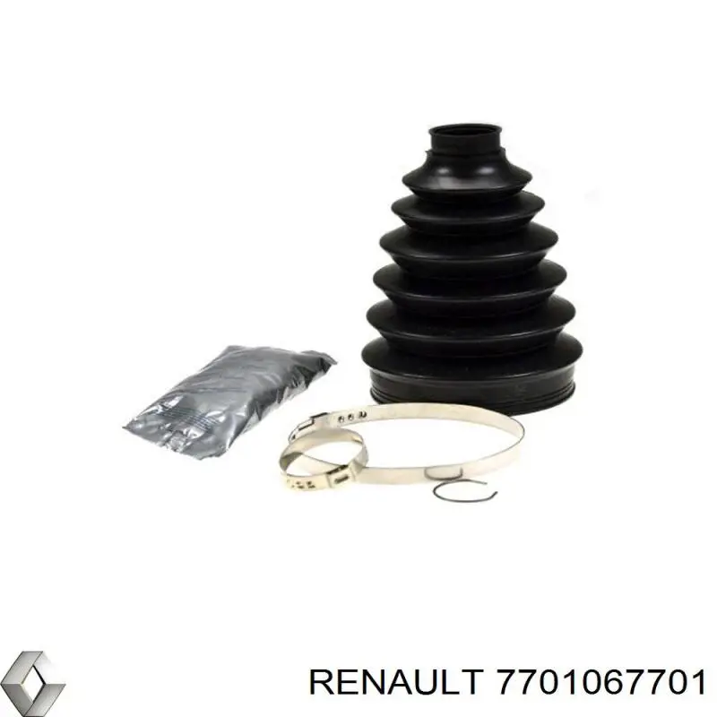 7701067701 Renault (RVI) кільце ущільнювача патрубка интеркуллера