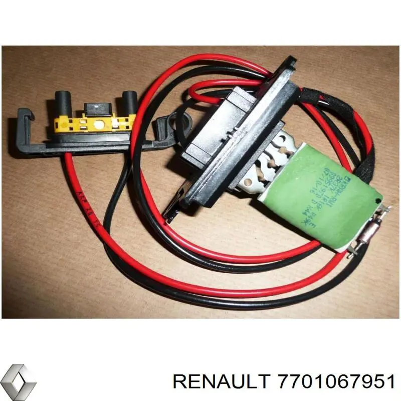 Резистор обігрівача Renault (RVI) 7701067951 ціна, від 31.37 USD