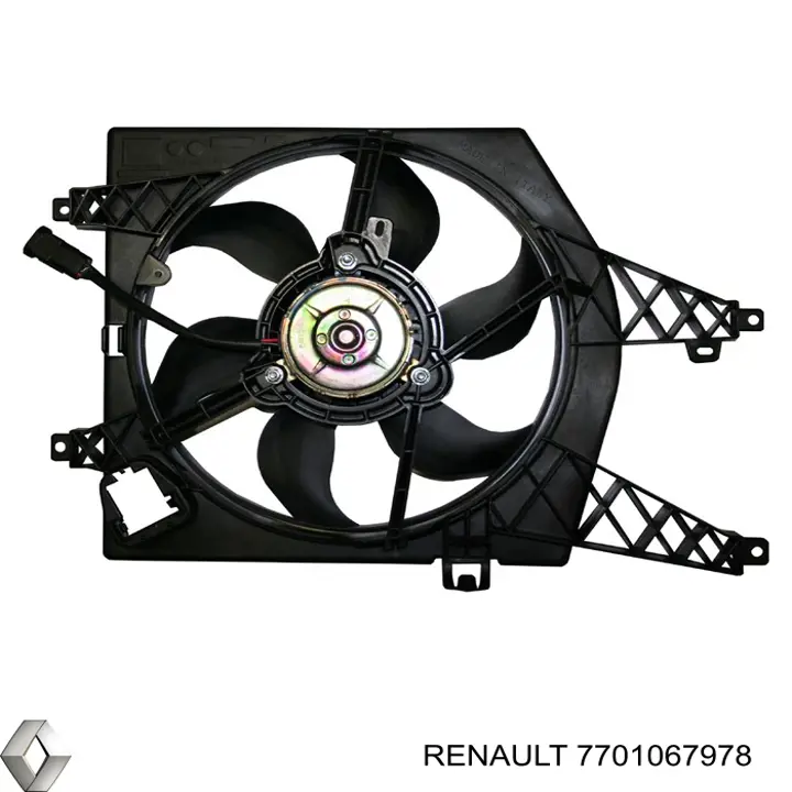 Купити 8200688375 Renault (RVI) Електровентилятор охолодження в зборі (двигун + крильчатка)
