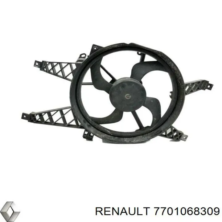 Вентилятор радіатора Renault (RVI) 7701068309 ціна, від 31.67 USD