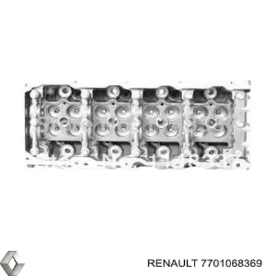 7701068369 Renault (RVI) головка блока циліндрів (гбц)