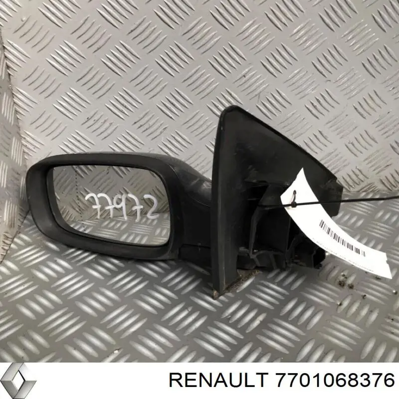 Ліве бічне дзеркало Renault (RVI) 7701068376 ціна, від 50.20 USD