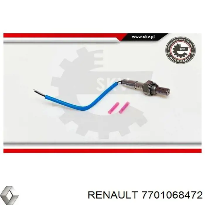 Лямбда датчик кисню Renault (RVI) 7701068472 ціна, від 40.09 USD