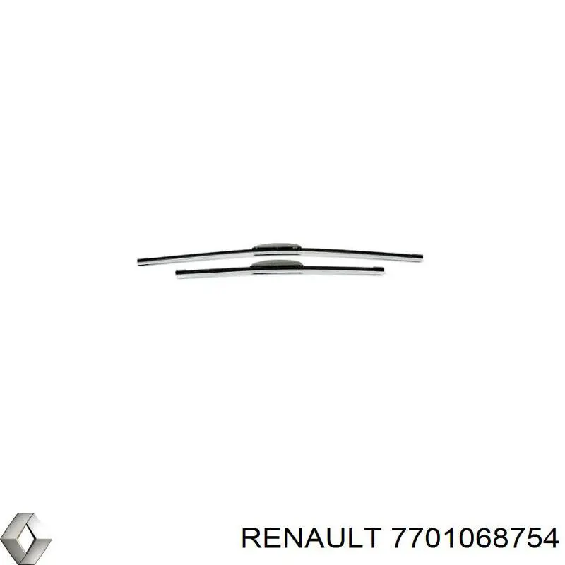 Щітка-двірник лобового скла, водійська Renault (RVI) 7701068754 ціна, від 8.03 USD