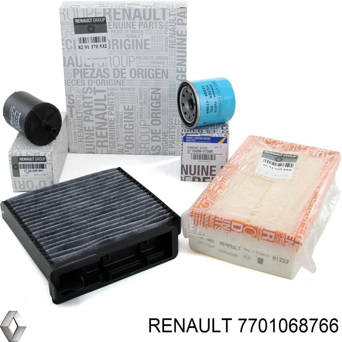 Купити 7701068766 Renault (RVI) Фільтр очищення масла відцентровий