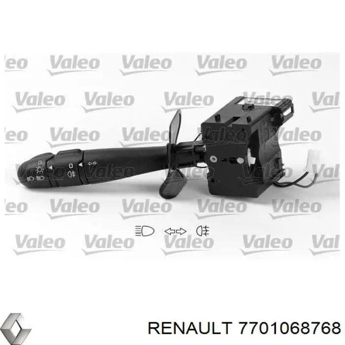 7701068768 Renault (RVI) Перемикач підрульовий, лівий