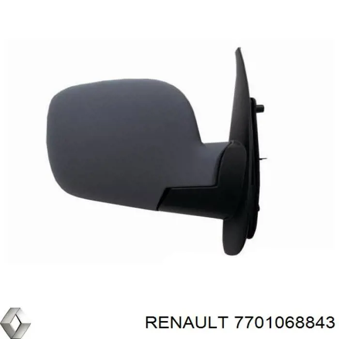 7701068843 Renault (RVI) накладка дзеркала заднього виду, права