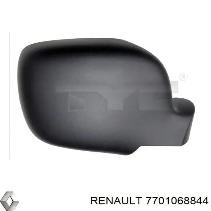 7701068844 Renault (RVI) накладка дзеркала заднього виду, ліва