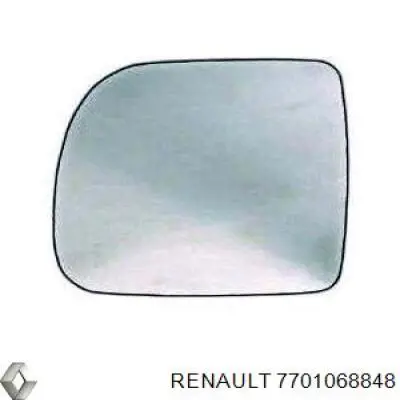 Дзеркальний елемент дзеркала заднього виду Renault (RVI) 7701068848 ціна, від 9.86 USD