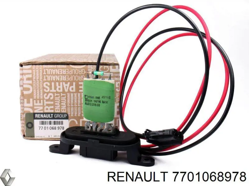 7701068978 Renault (RVI) резистор (опір пічки, обігрівача салону)