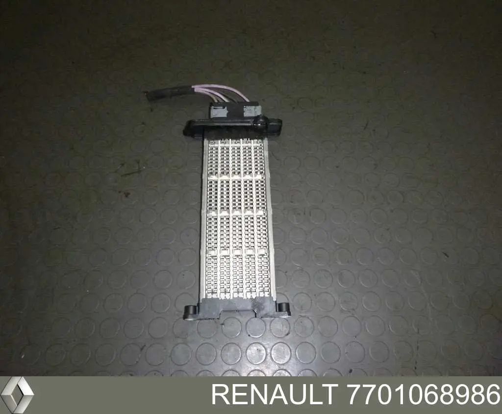 Електропідігрівач повітря системи опалення салону Renault (RVI) 7701068986 ціна, від 15.20 USD