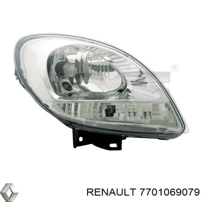 7701069079 Renault (RVI) фара права