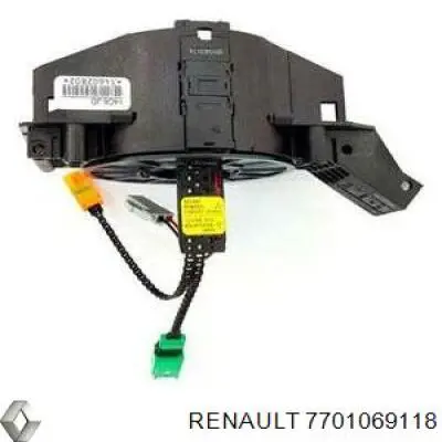 Шлейф керма Renault (RVI) 7701069118 ціна, від 74.47 USD