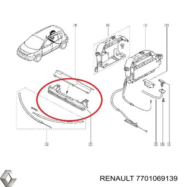  7701069139 Renault (RVI)