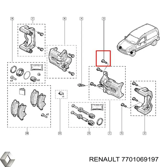  7701049862 Renault (RVI)