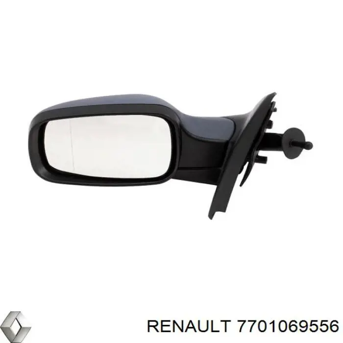 7701069556 Renault (RVI) Накладка дзеркала заднього виду, права