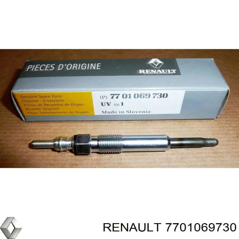 Купити 7701069730 Renault (RVI) Свічка накалу