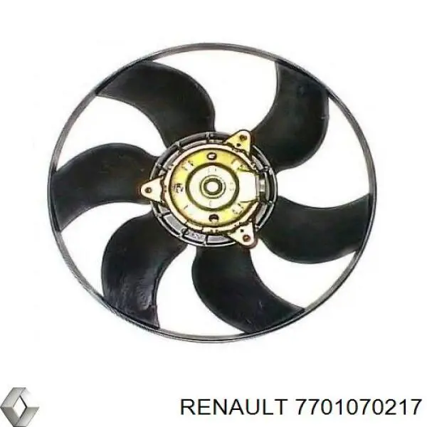 7701070217 Renault (RVI) Електровентилятор радіатора