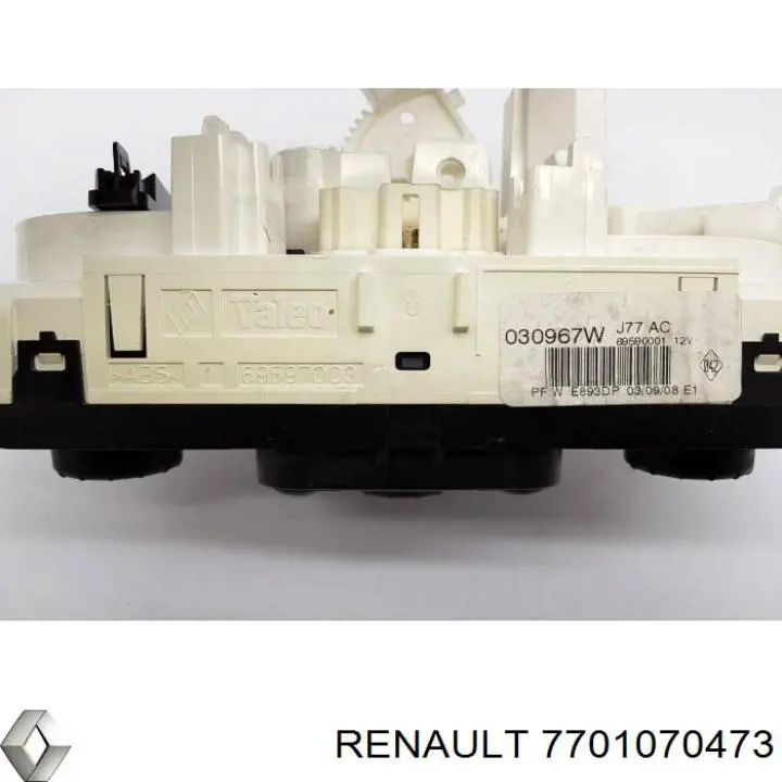 Регулятор вентилятора обігрівача Renault (RVI) 7701070473 ціна, від 25.34 USD