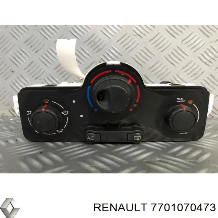 Реостат/перемикач-регулятор режиму обігрівача салону Renault Clio 3 (BR01, CR01) (Рено Кліо)