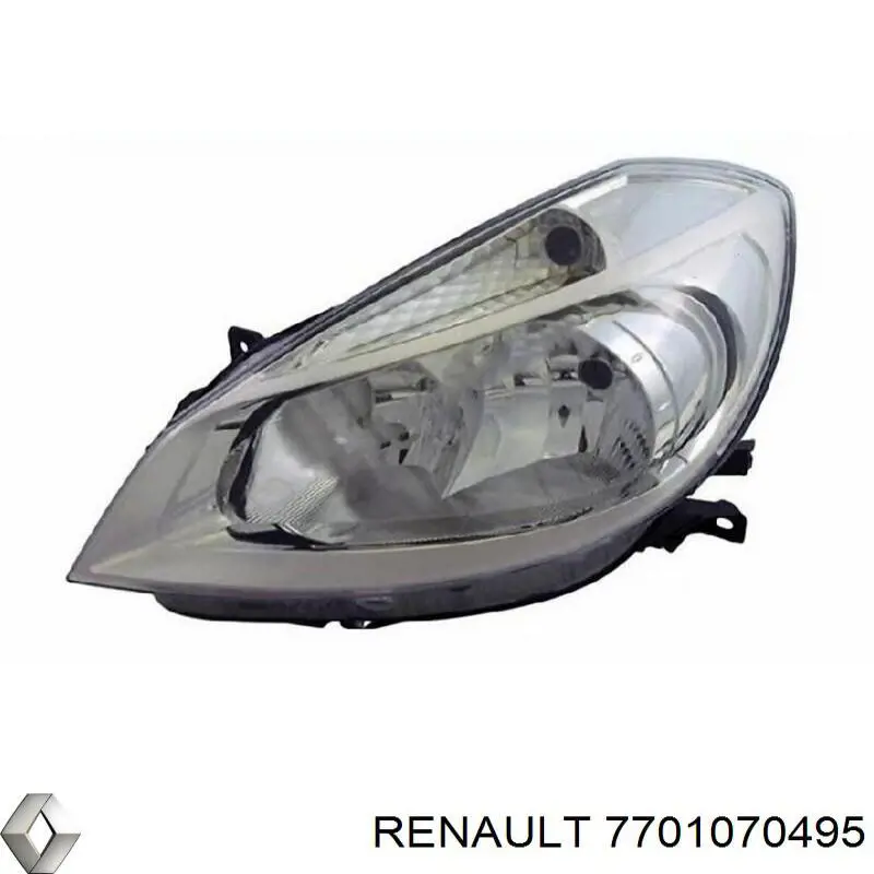 Купити 7701070495 Renault (RVI) Основна фара в зборі ліва