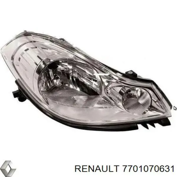 Фара права 7701070631 Renault (RVI)