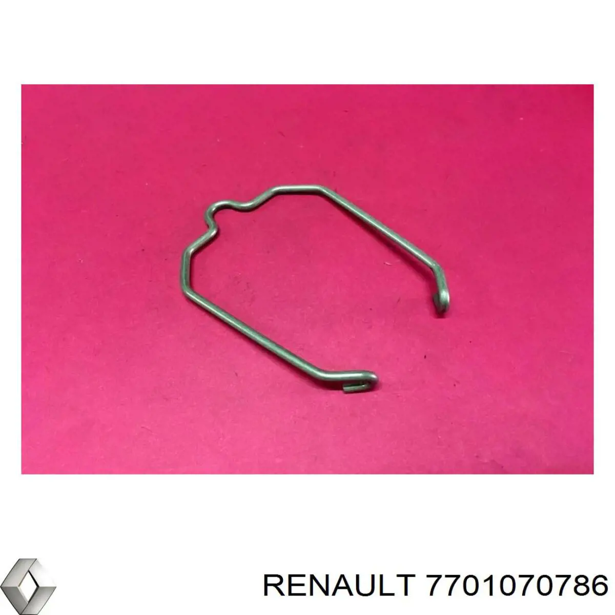 Скоба патрубка интеркуллера Renault (RVI) 7701070786 ціна, від 1.17 USD
