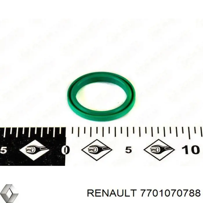 Кільце ущільнювача патрубка интеркуллера 7701070788 Renault (RVI)