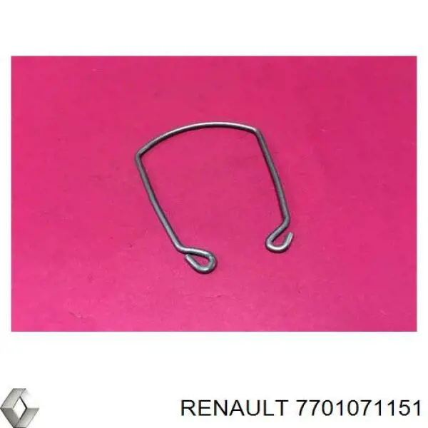 Скоба патрубка интеркуллера Renault (RVI) 7701071151 ціна, від 1.39 USD