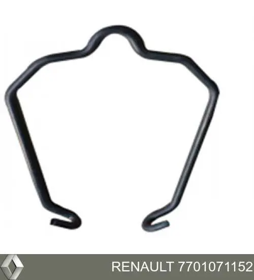 Скоба патрубка интеркуллера Renault (RVI) 7701071152 ціна, від 1.06 USD