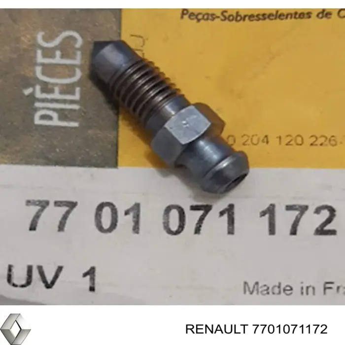 7701071172 Renault (RVI) Циліндр гальмівний колісний/робітник, задній