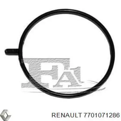 Прокладка турбіни нагнітаючого повітря, прийом Renault Master 3 (FV, JV) (Рено Мастер)