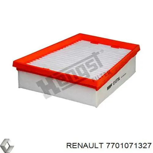 7701071327 Renault (RVI) фільтр повітряний
