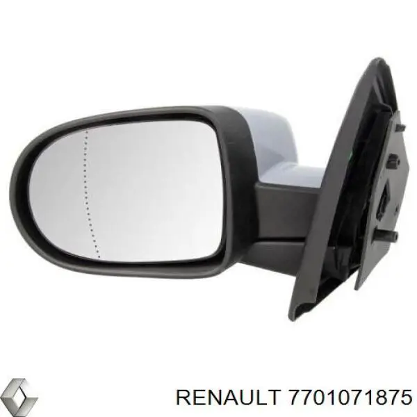 Накладка лівого бокового дзеркала Renault (RVI) 7701071875 ціна, від 11.37 USD