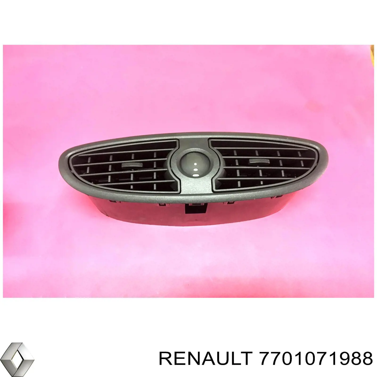 Решітка повітропровода Renault Clio 3 (BR01, CR01) (Рено Кліо)
