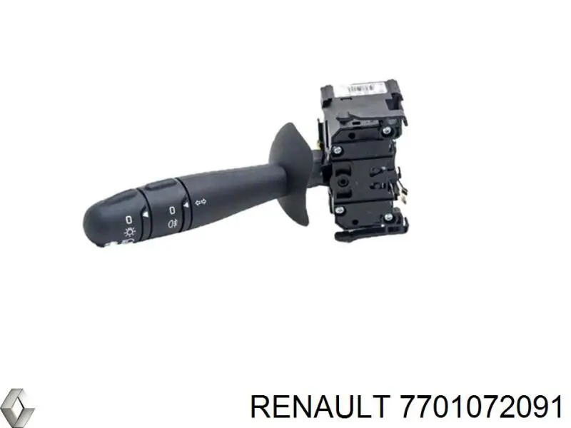 Перемикач підрульовий, лівий Renault (RVI) 7701072091 ціна, від 24.68 USD