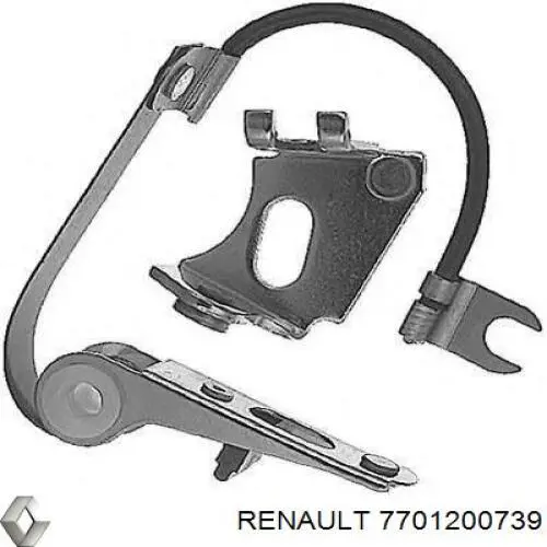 Контактна група розподільника запалювання Renault (RVI) 7701200739 ціна, від 5.07 USD