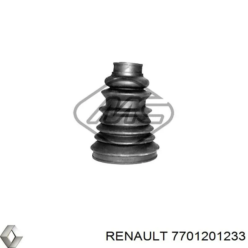 7701201233 Renault (RVI) пильник шруса внутрішній, правий