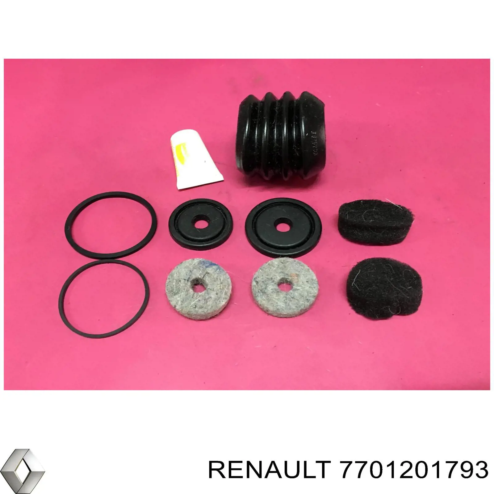 Купити 7701201793 Renault (RVI) Штуцер вакуумного підсилювача гальм