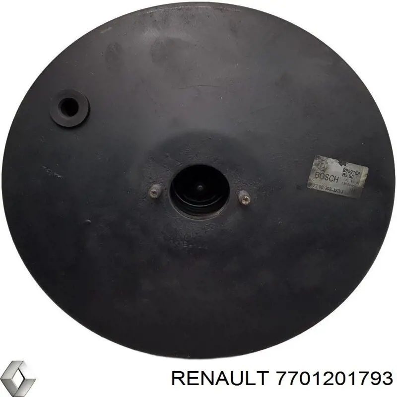 Штуцер вакуумного підсилювача гальм Renault (RVI) 7701201793 ціна, від 5.41 USD