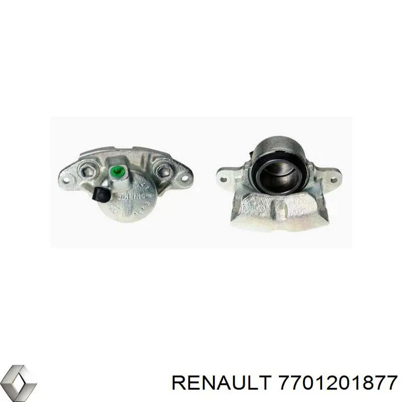 Супорт гальмівний задній лівий Renault (RVI) 7701201877 ціна, від 9.93 USD