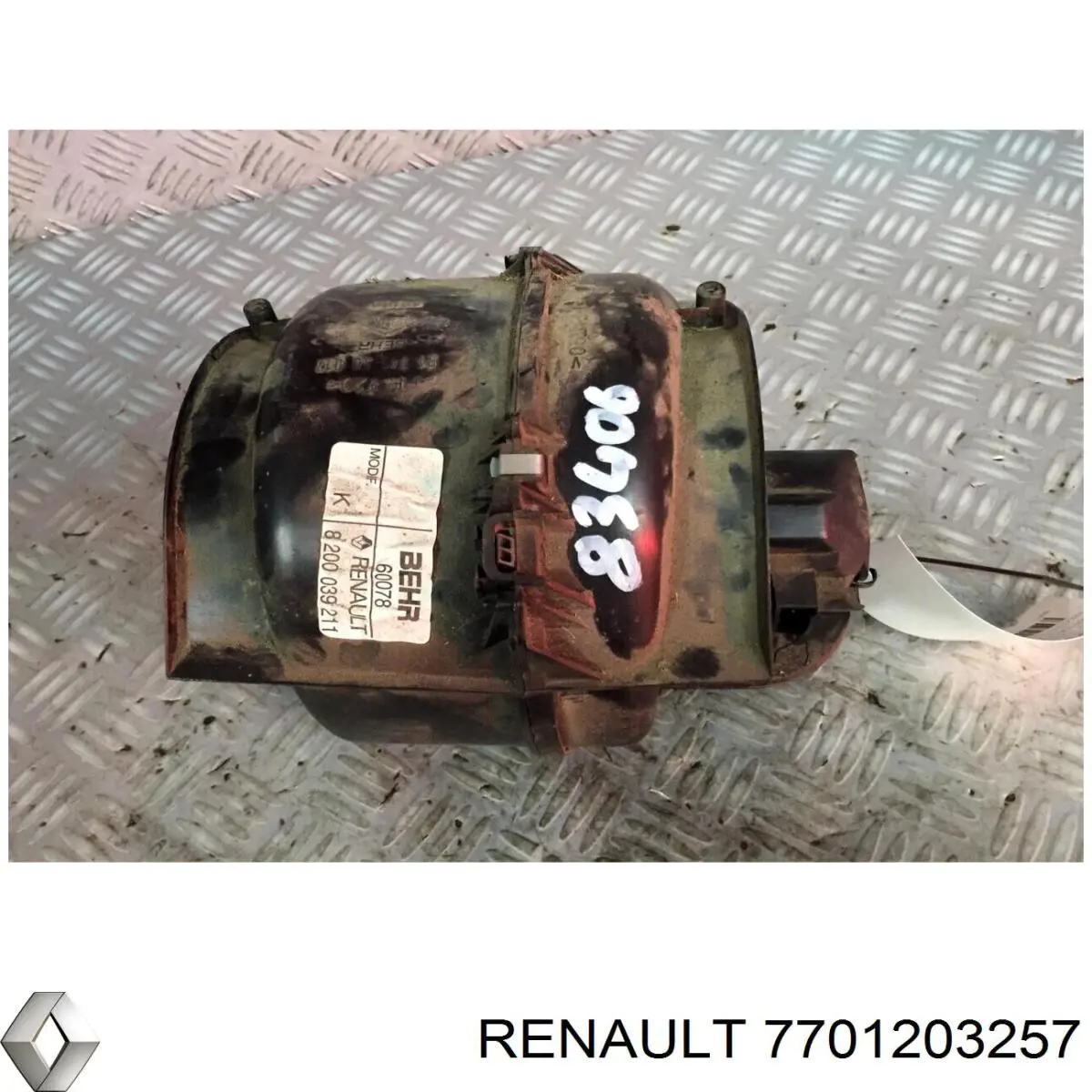 Двигун вентилятора пічки (обігрівача салону) Renault (RVI) 7701203257 ціна, від 71.93 USD