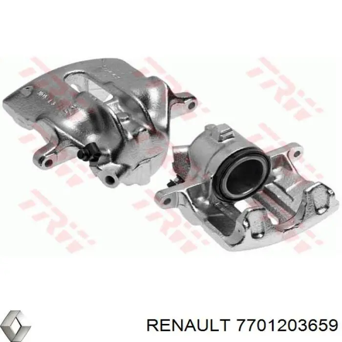 7701203659 Renault (RVI) Супорт гальмівний задній правий