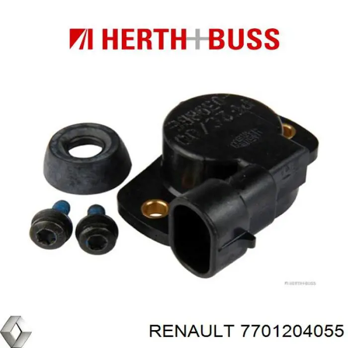 Купити 7701204055 Renault (RVI) Потенціометр