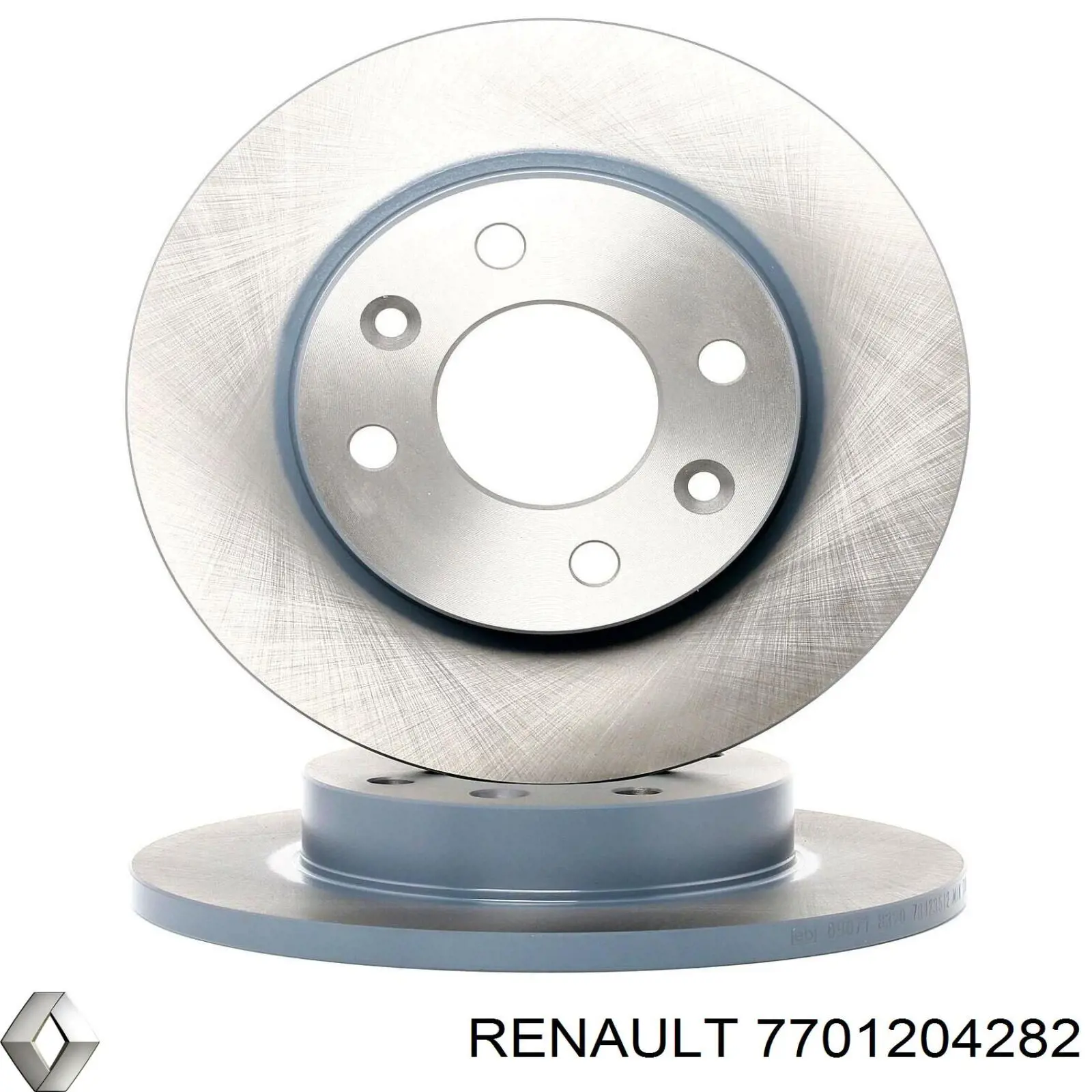 7701204282 Renault (RVI) диск гальмівний передній