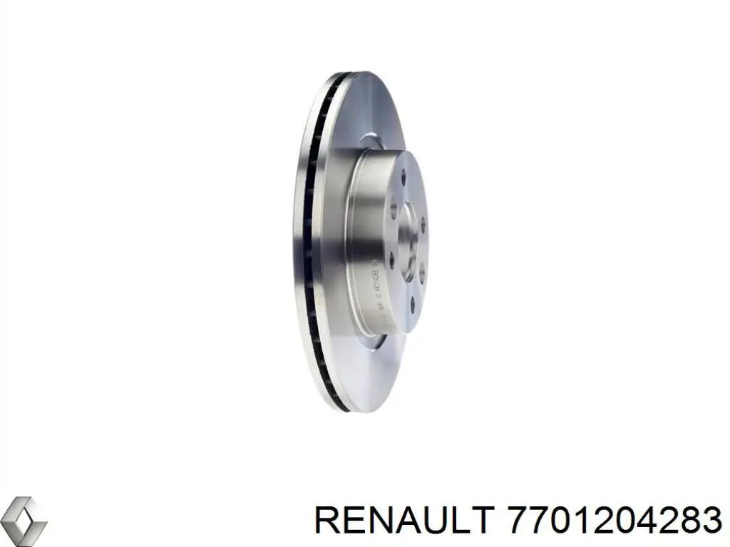 Гальмівні диски передні 7701204283 Renault (RVI)