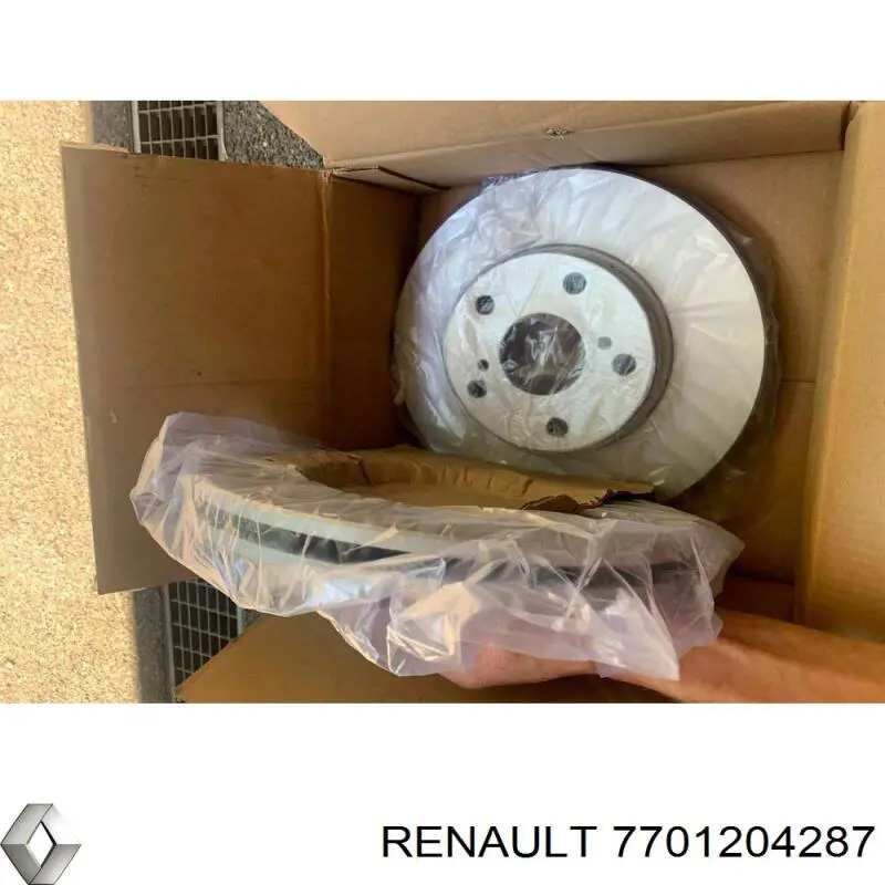 Купити 7701204287 Renault (RVI) Диск заднього гальма