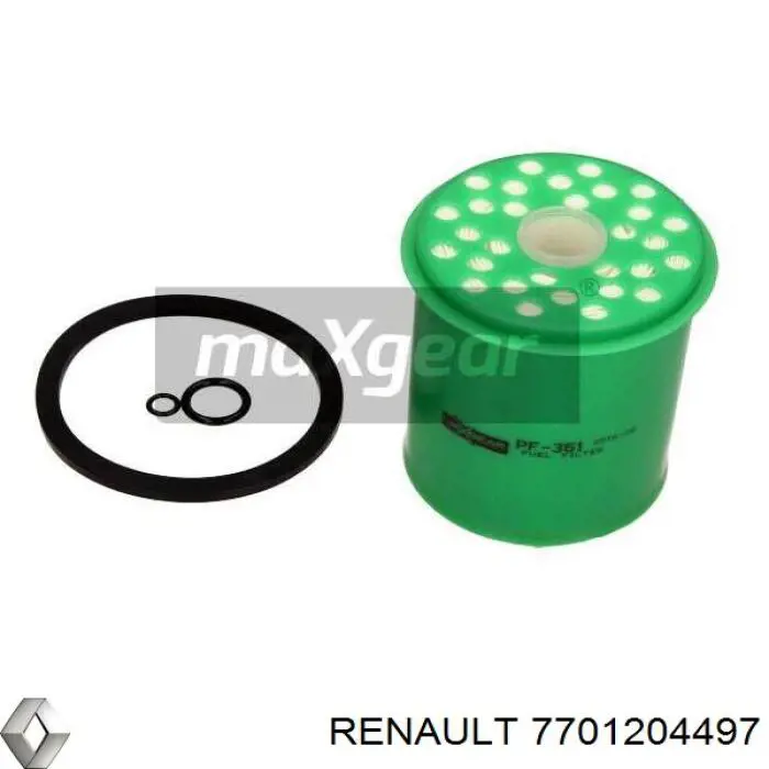 7701204497 Renault (RVI) фільтр паливний