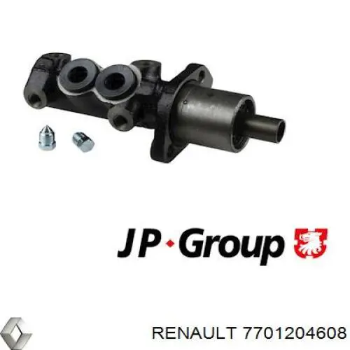 Циліндр головний гальма (Гідротормоз) Renault (RVI) 7701204608 ціна, від 49.32 USD
