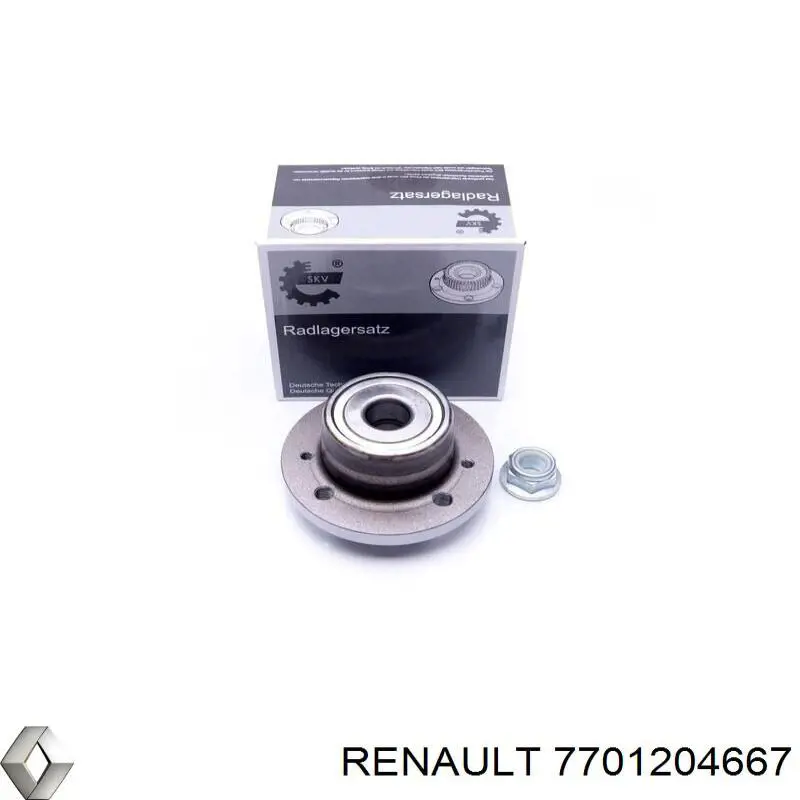 Купити 7701204667 Renault (RVI) Підшипник ступиці колеса